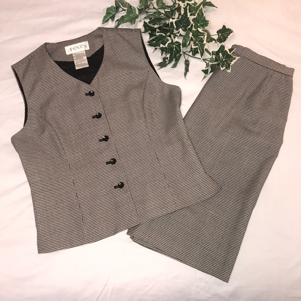 Two Piece Vest and Skirt